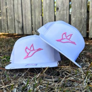 7 Panel White & Pink