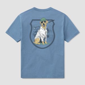 Whos Your Caddy Tee - Nautical Blue