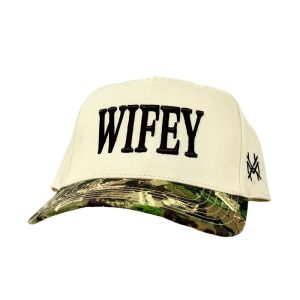 MHC Wifey Trucker Hat - Camo/Natural Otto