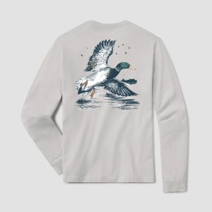 Winged Pursuit Tee - Oyster