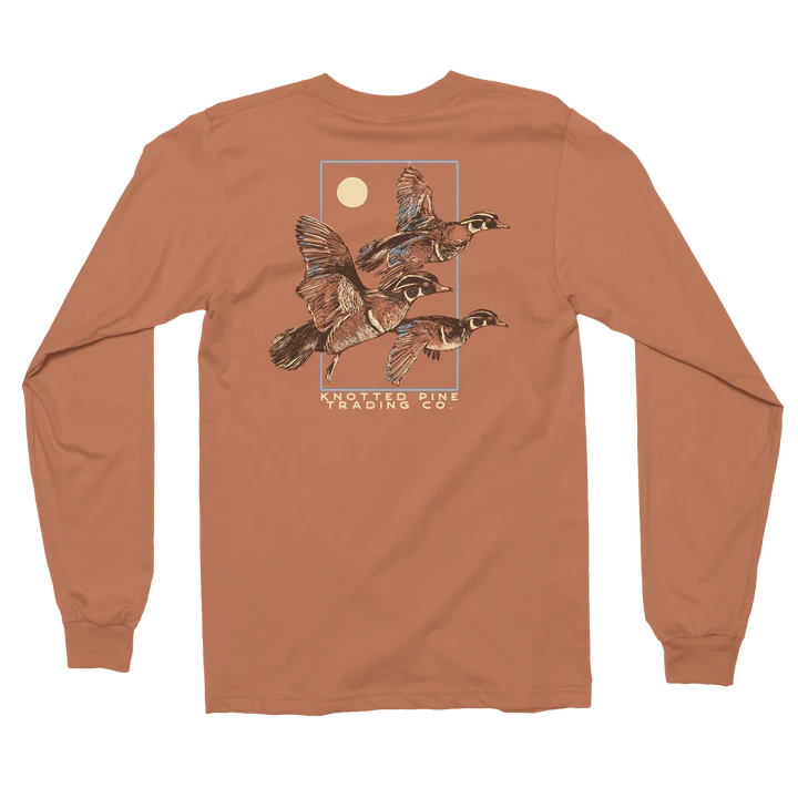 Woodies LS Tee- Yam