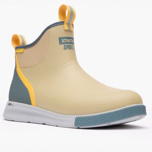 Men's 6 in Ankle Deck Boot Sport - Tan Multi