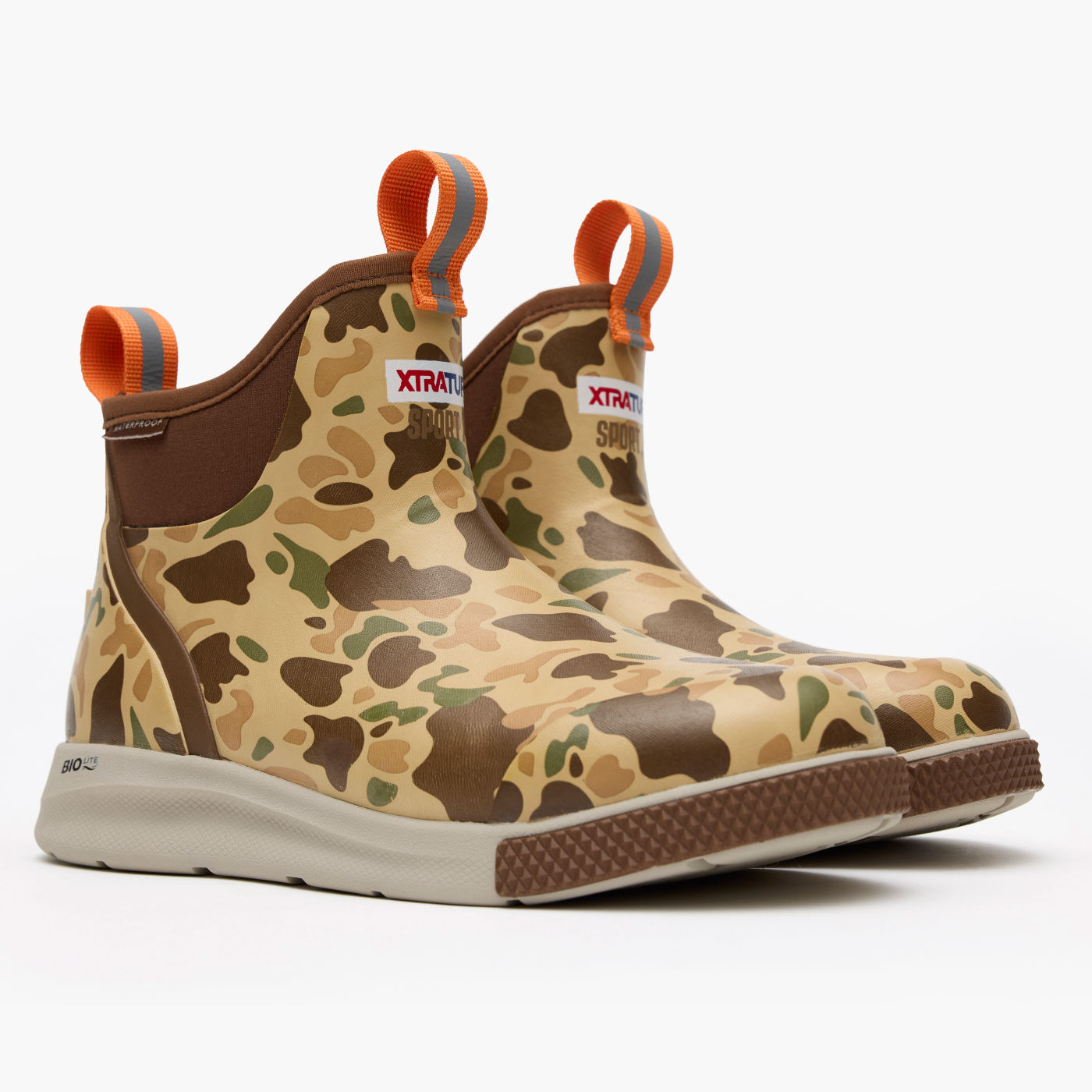 Women's 6 in Ankle Deck Boot Sport - Duck Camo