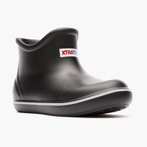 TUFS Little KIDS Ankle Deck Boot in Black