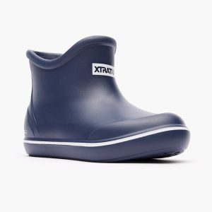 TUFS Youth Ankle Deck Boot - Navy