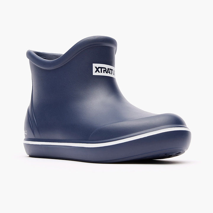 TUFS Youth Ankle Deck Boot - Navy