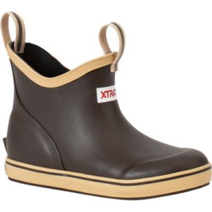Kids Ankle Deck Boot Brown