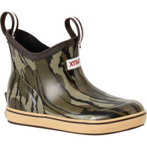 Kids Ankle Deck Boot Bottomland Camo