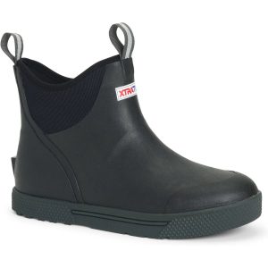 Xtratuf Men's Wheelhouse 6" Ankle Deck Waterproof Boot - Black