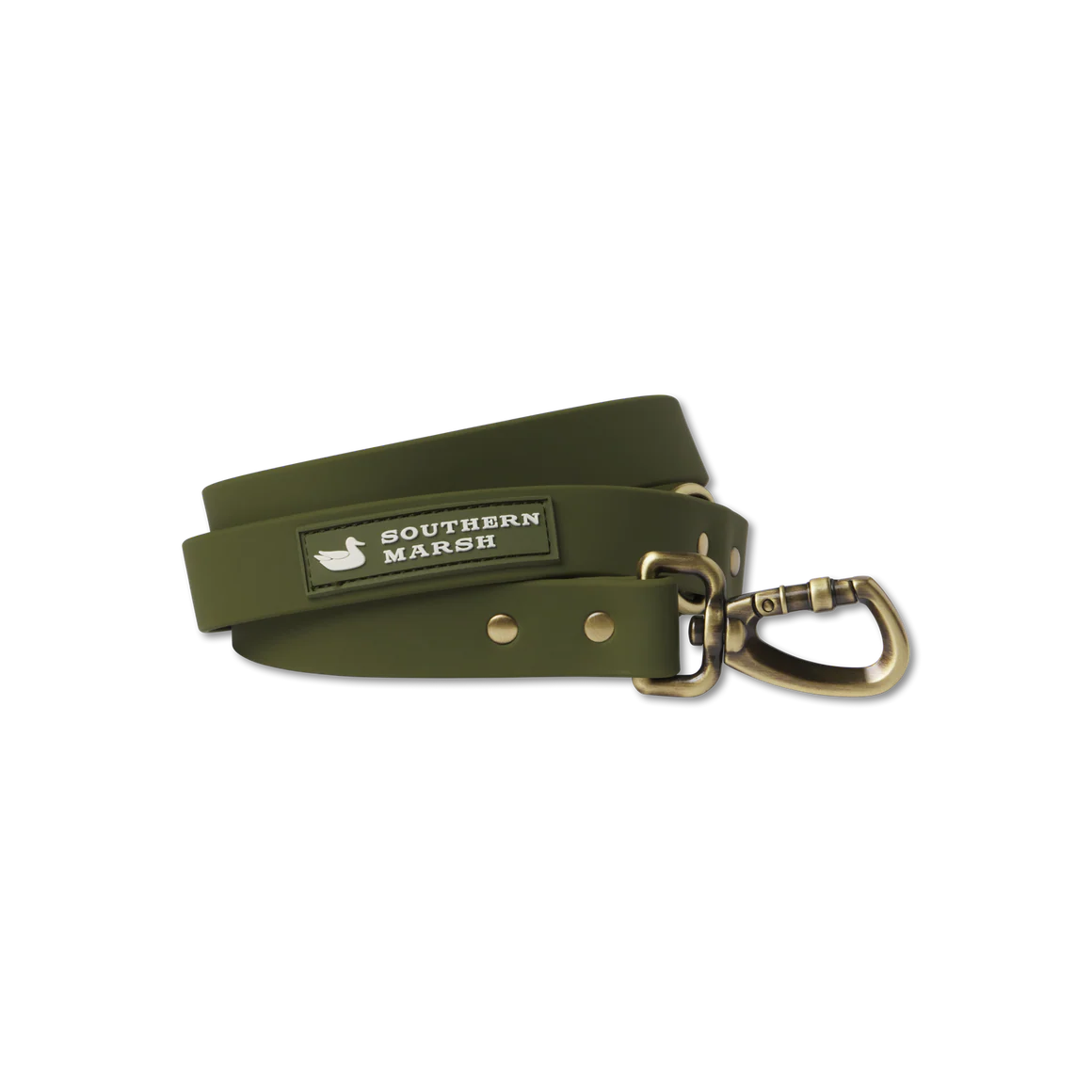 Mason Waterproof Dog Leash - Dark Green