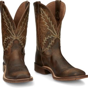 Bowie Oak Cowhide Western Boot