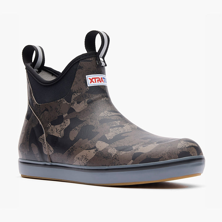 Women's 6 in Deck Boot - Black Camo