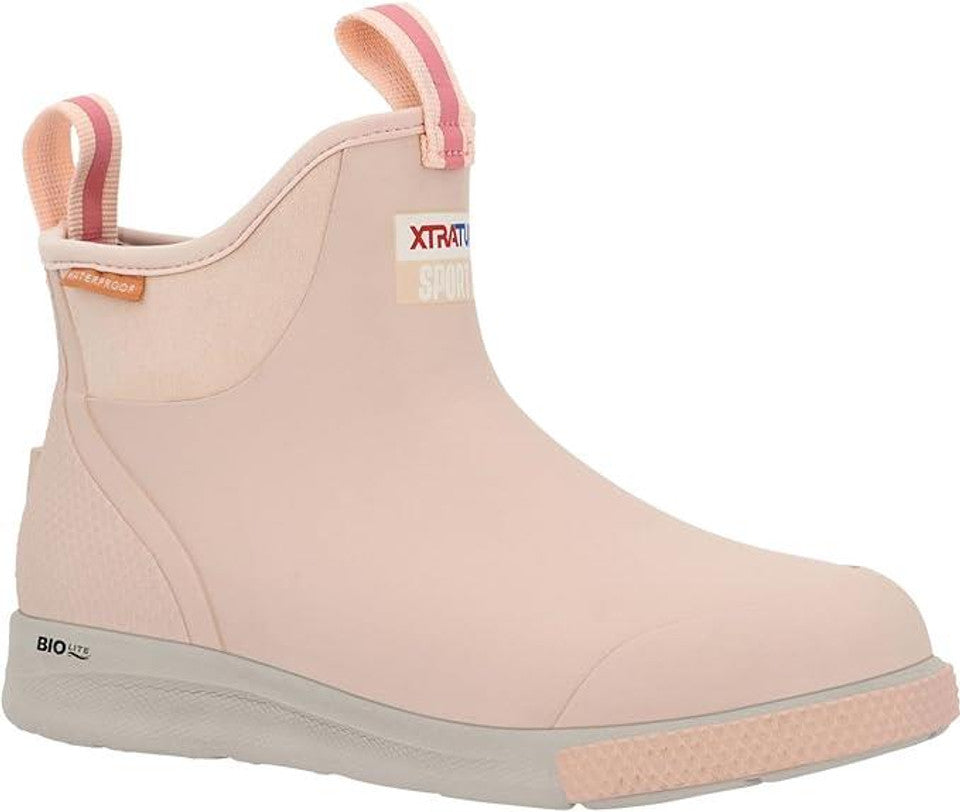 Women's 6" Ankle Deck Boot - Blush Peach