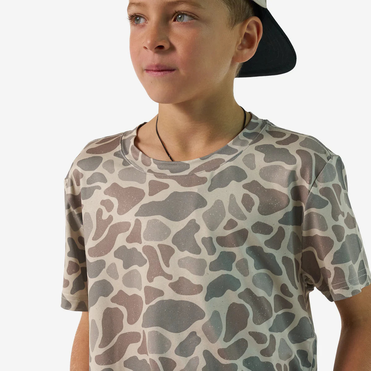 Youth Go To Tee - Classic Deer Camo - Image 3
