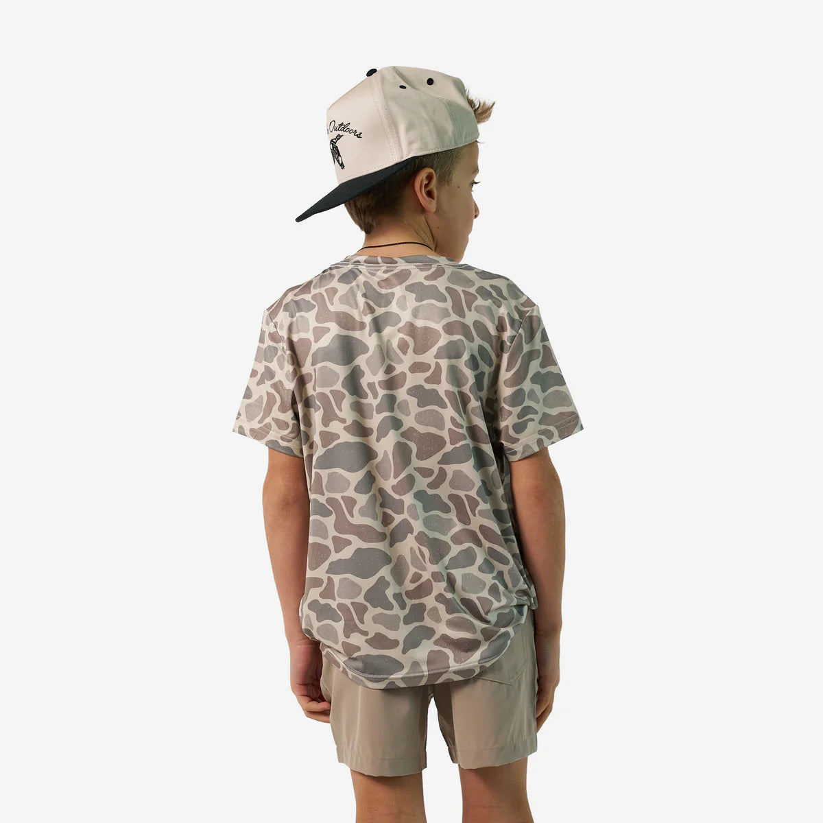 Youth Go To Tee - Classic Deer Camo - Image 4