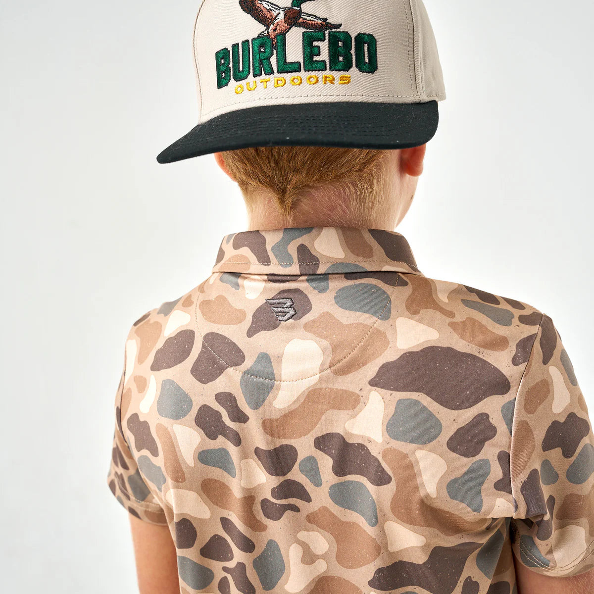 Youth Performance Polo - Pintail Camo - Image 2