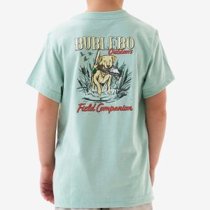 Youth SS Tee - Field Companion - Heather Sage