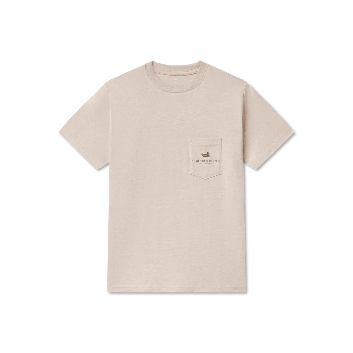 Youth Vintage Duck Decoy Tee - Camo - Washed Oatmeal - Image 2