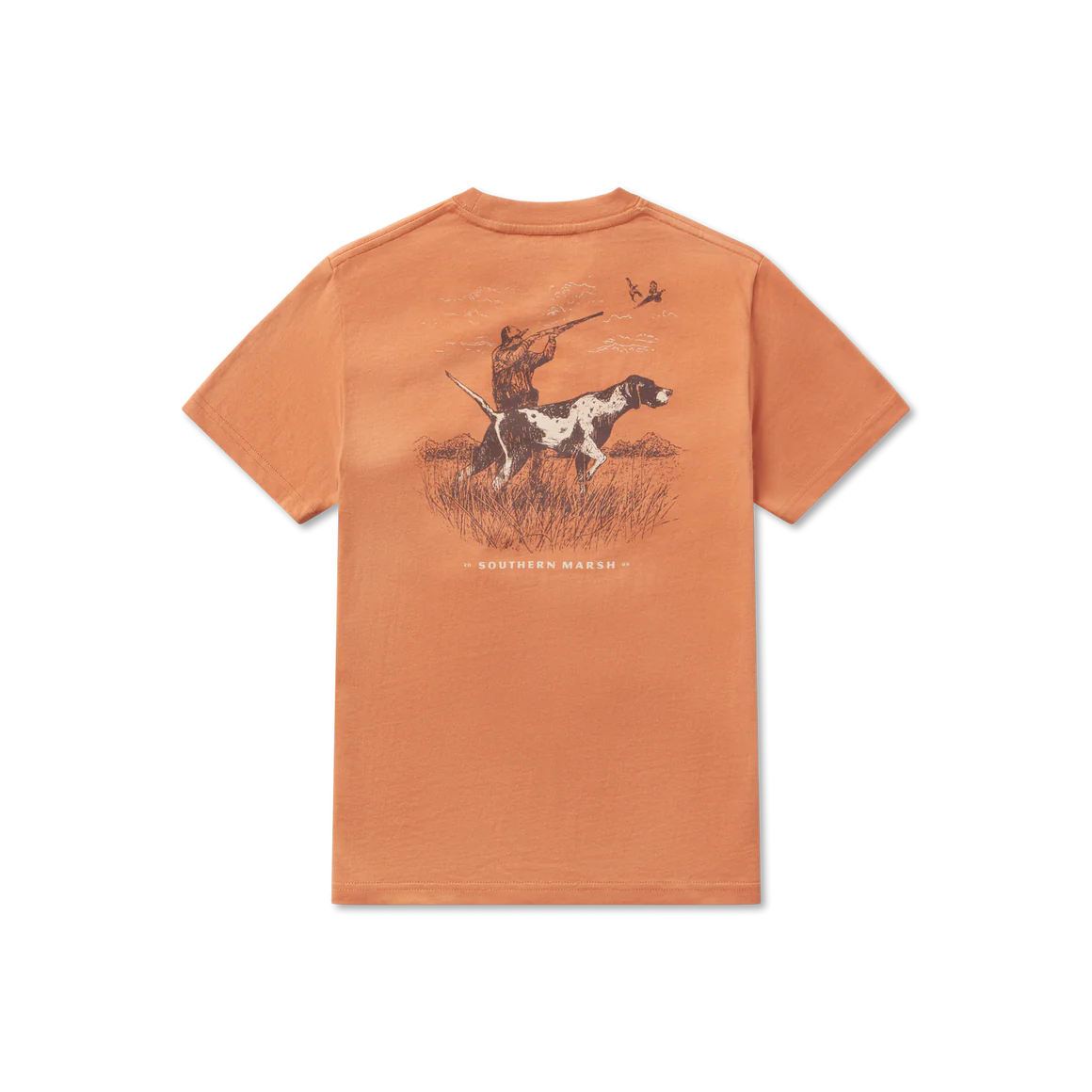 Youth Pointer Uplander Tee - Burnt Orange