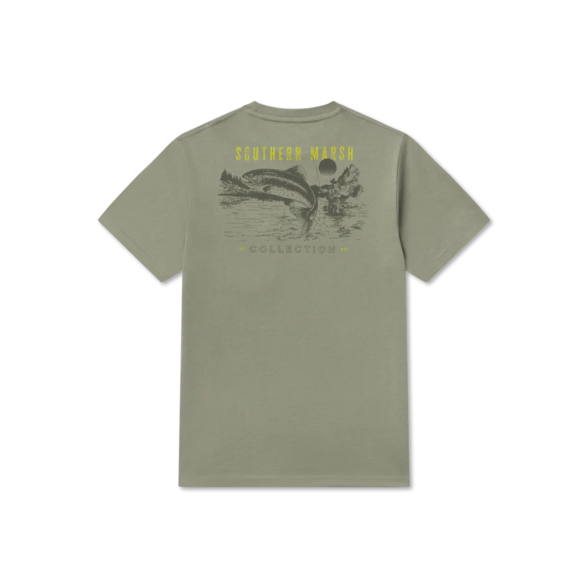 Youth Trout Of Water Tee - Bay