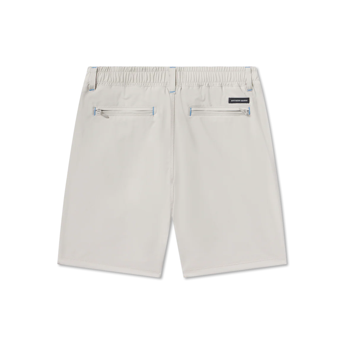 Youth Billfish Lined Performance Short - Light Gray - Image 2