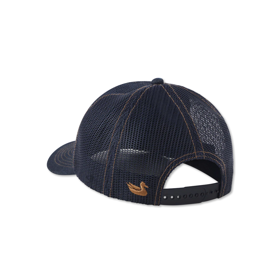 Youth Trucker Hat Washed Denim - Image 2