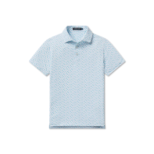 Youth Flyline Performance Polo - Antigua Blue Regatta