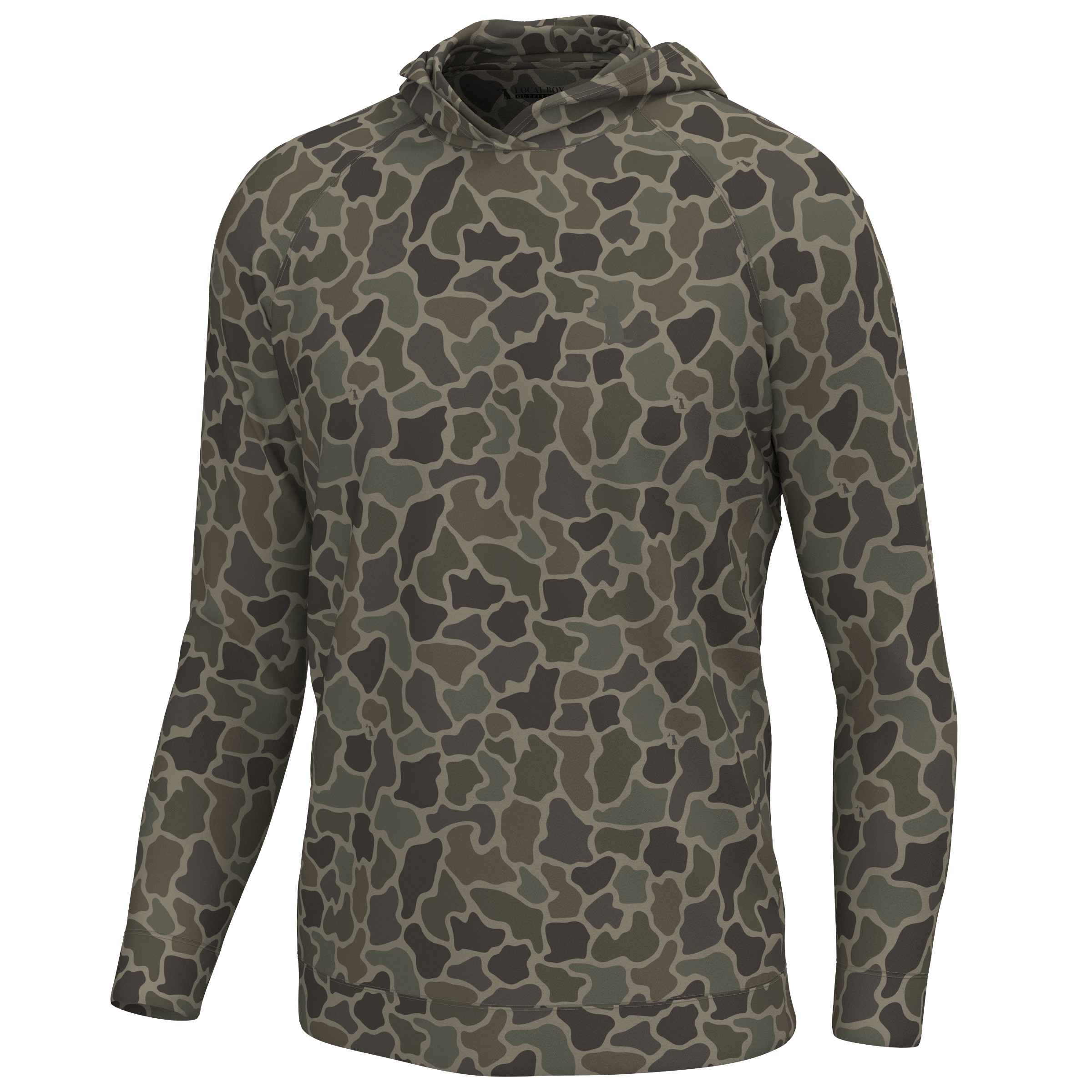 Youth Hemlock Hoodie - Brush Camo