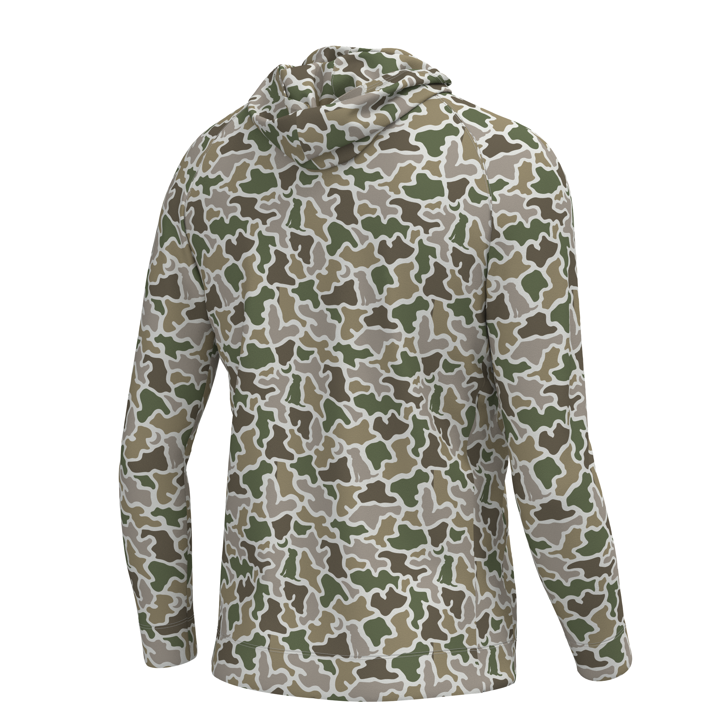 Youth Hemlock Hoodie - Dog & Moon Camo - Image 2