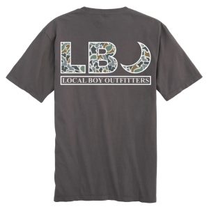 Youth LBO Bluff Tee - Thunderhead Grey
