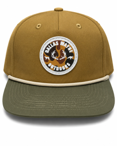 Outdoors PVC Circle Patch Hat - Old School Camo - Stuttgart