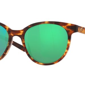 Isla Shiny Tortoise Green Mirror 580G