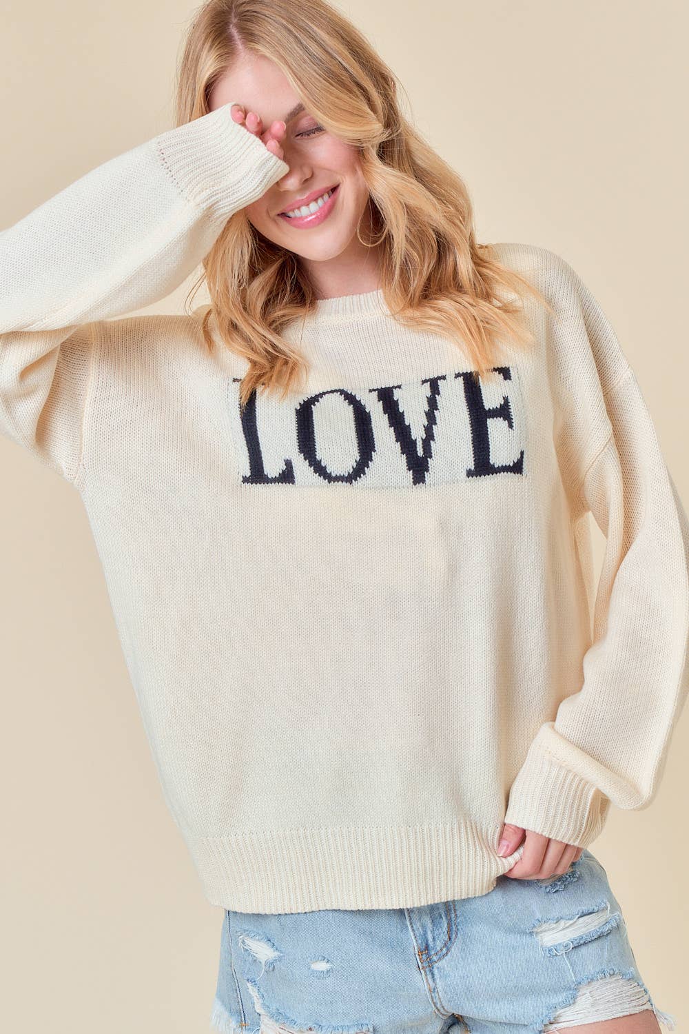 Love Sweater - Ivory