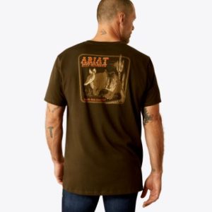 Armadillo On Half Shell Tee - Olive