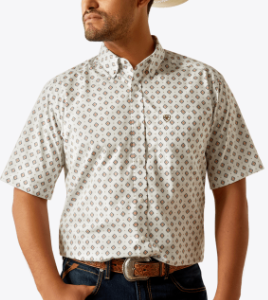 Wrinkle Free Evan Classic Fit Shirt - White