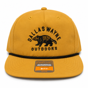 Dallas Wayne Field Hat - Possum - Biscuit & Black