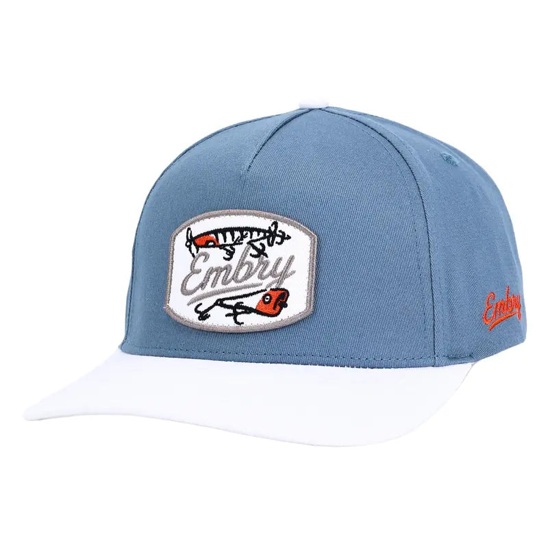 Topwater - Slate & White
