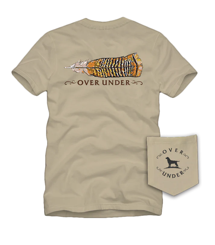 Final Feather Tee- Khaki