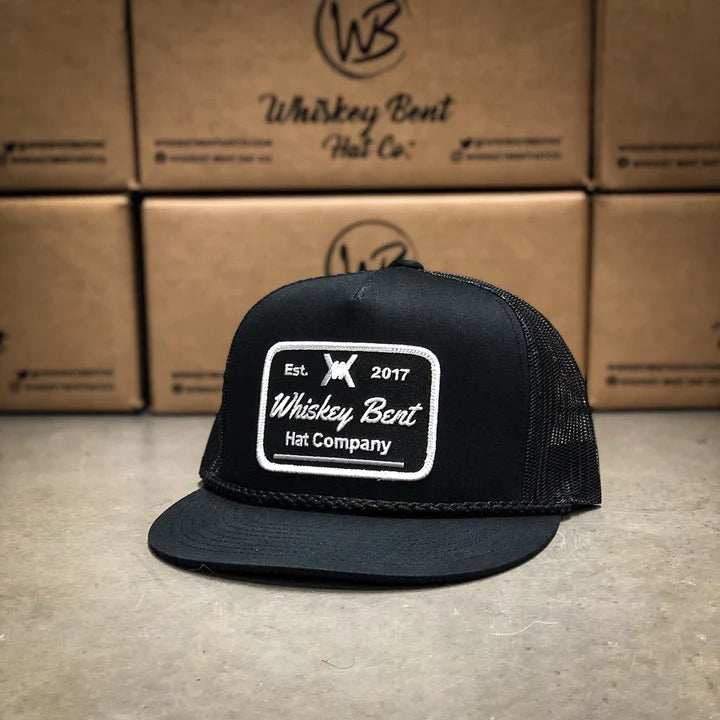 Black Top Trucker Hat