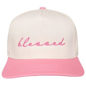Blessed (Cursive) Two-Toned Hats