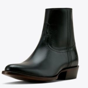 Men's Barrett Western Boot - Ink Black