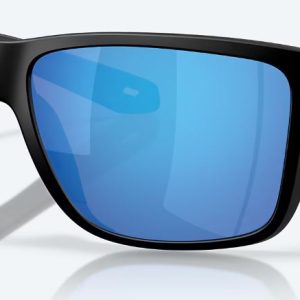Broadbill II Matte Black Blue Mirror 580G
