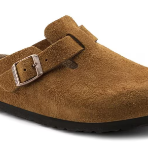 Boston Soft Footbed - Suede Leather - Mink