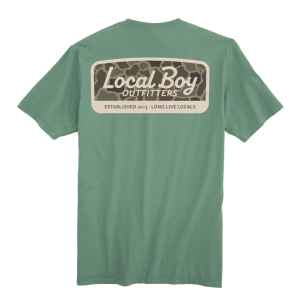 Brush Camo SS Tee - Light Green
