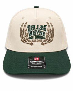 DW Shed Logo Hat - Cream & Green
