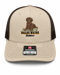 Dallas Wayne Outdoors Golden Hat - Khaki & Brown