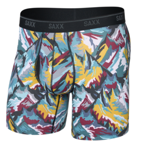 Quest Quick-Dry Mesh Boxer Brief Fly - Prism Peaks