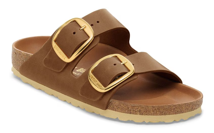 Arizona Big Buckle Oiled Leather - Cognac