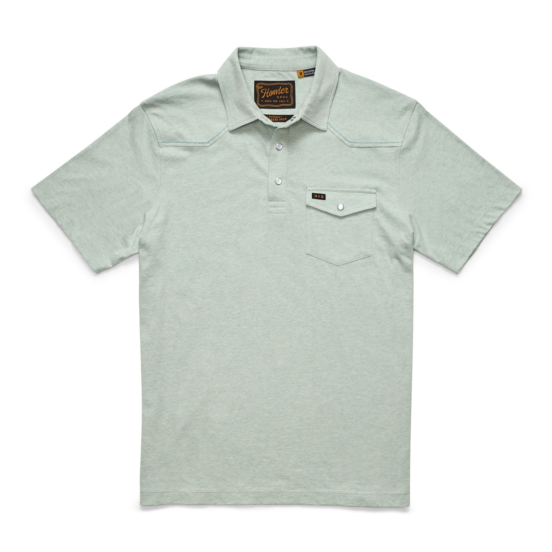Ranchero Polo - Seafoam