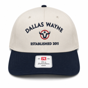 Dallas Wayne Branding Hat - Lone Star - Cream/Navy